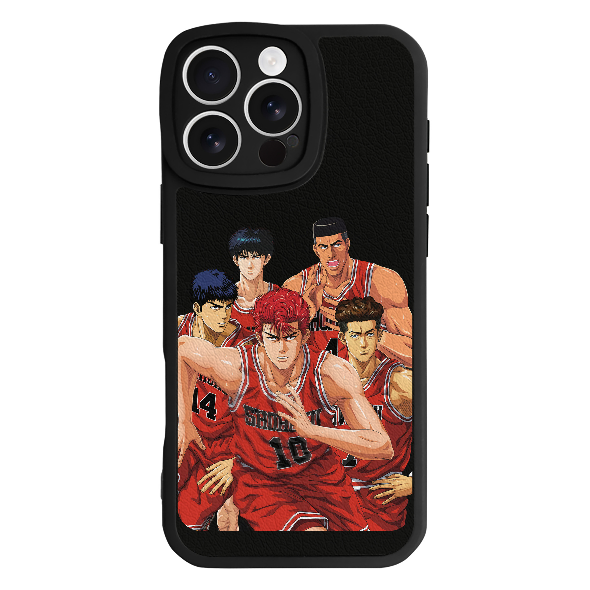 （画像用） SLAM DUNK／スラムダンク 【iPhone 16シリーズ対応】シリコンスマホケース（レザー調） 材質：シリコン